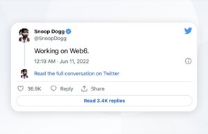 F##k Web3, Bring on Snoop Dogg’s Web6